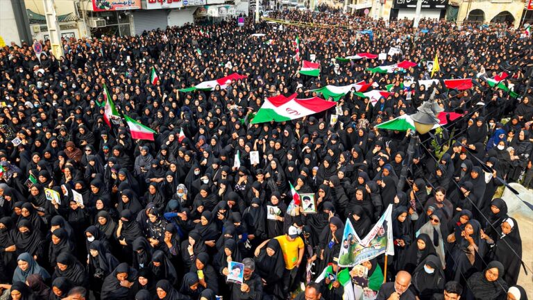 Funeral held for students killed in Israeli-US airstrike in Iran’s Hormozgan